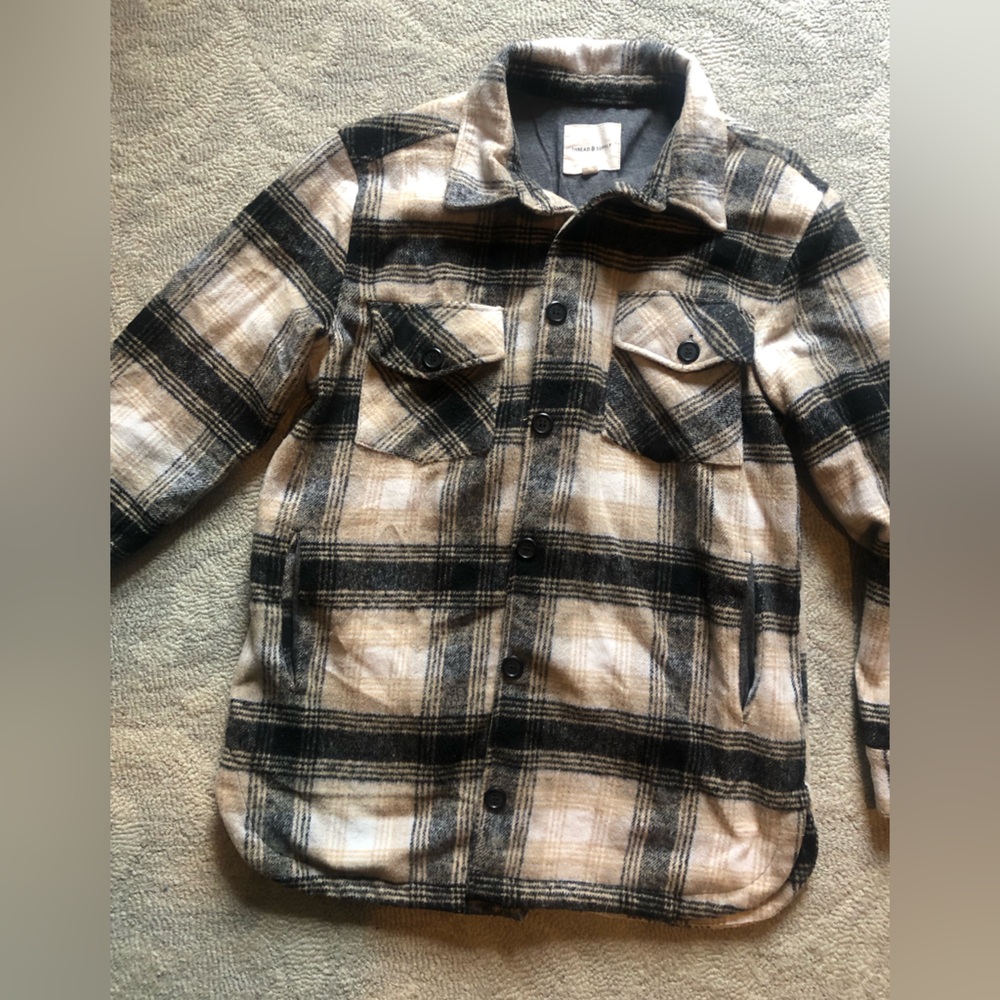 Thread & Supply Plaid Shacket